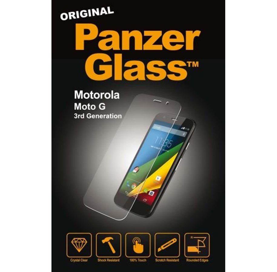 Puhelintarvikkeet - Näytönsuojat - PanzerGlass Motorola Moto G3 - PANZER1653