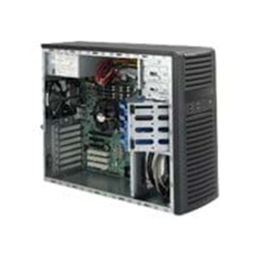 Kotelot - Supermicro SC732 D4-903B - Kotelot - Miditower - Musta - CSE-732D4-903B