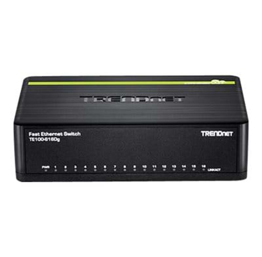 Kytkimet - TRENDnet TE100 S16DG - TE100-S16Dg