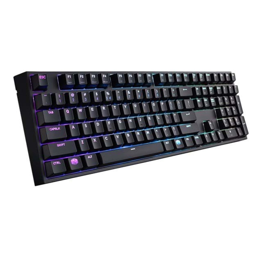 Näppäimistöt - Cooler Master MasterKeys Pro L RGB MX Red - ND - Pelinäppäimistö - Pohjoismainen - Musta - SGK-6020-KKCR1-ND