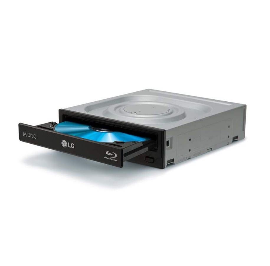Optiset asemat (DVD / BR / Floppy) - Hitachi - LG BH16NS55 - Retail - Bluray-BDRW (Poltin) - Serial ATA - Musta - BH16NS55.AUAR10B
