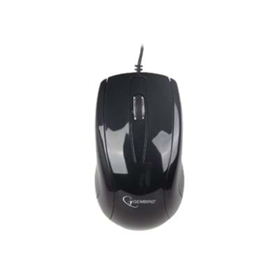 Hiiret - Gembird MUS-U-003 - Hiiri - Optinen - 3 painiketta - Musta - MUS-U-003