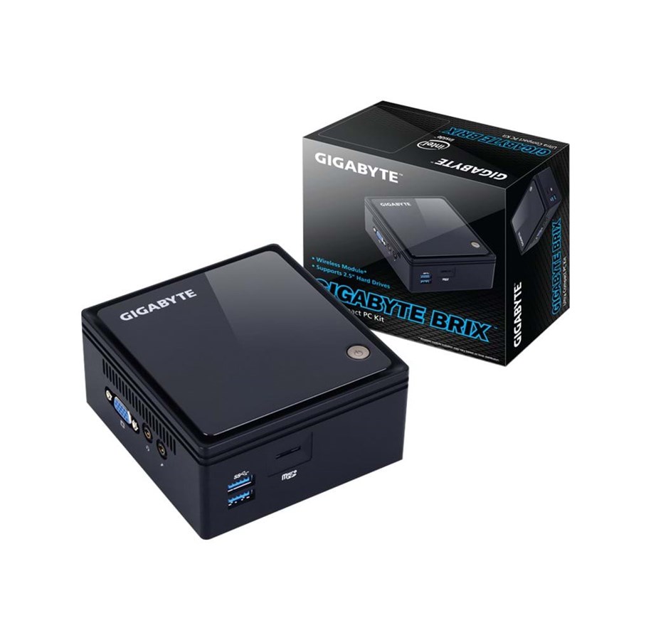 Pöytätietokoneet - Mini PC / Barebone - GIGABYTE BRIX GB-BACE-3000 - GB-BACE-3000