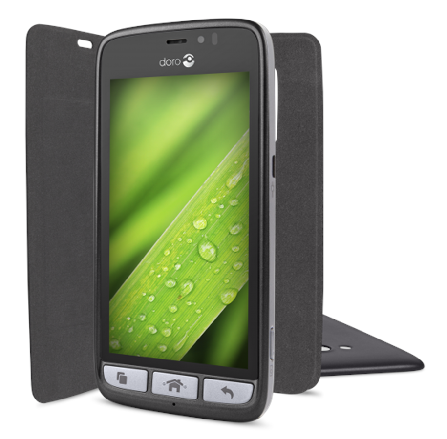 Puhelin - Kannet ja kotelot - Doro Flipcover for 8030 - Black - 6878