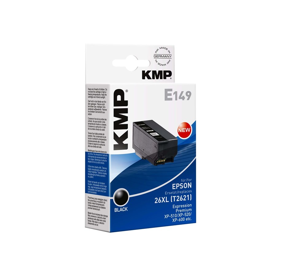 Mustepatruunat, värikasetit ja lisävarusteet - KMP E149 - 1626,4001
