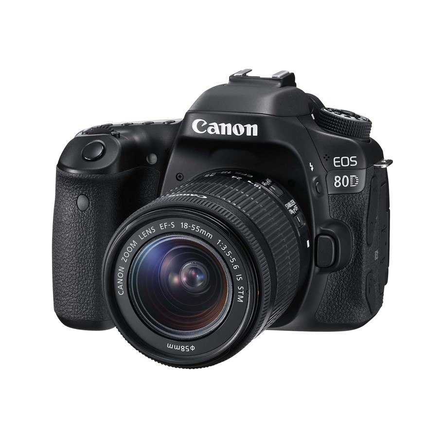 Kamerat - Canon EOS 80D 18-55mm IS STM - 1263C043