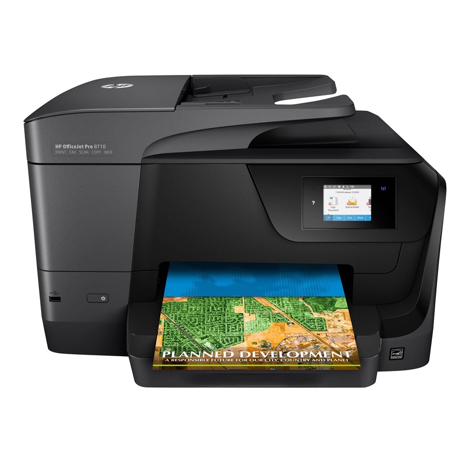 Tulostimet - HP Officejet Pro 8710 All-in-One - väri - Muste - D9L18A#A80