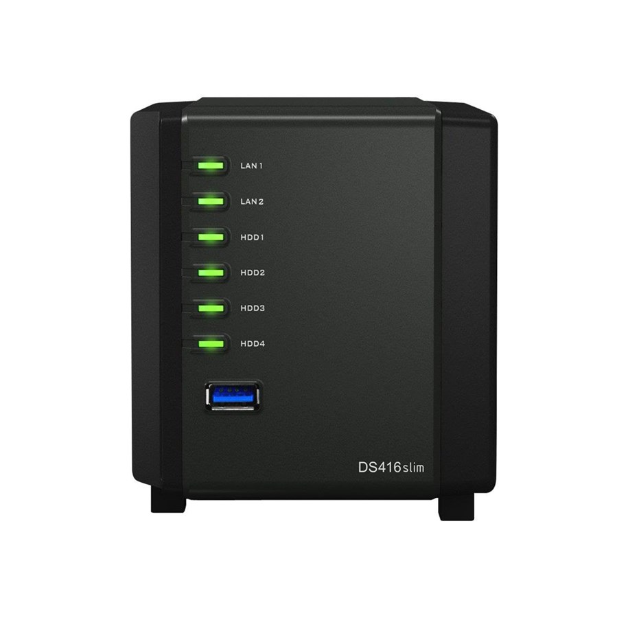 NAS-Palvelimet - Synology Disk Station DS416slim - NAS-Palvelimet - DS416slim