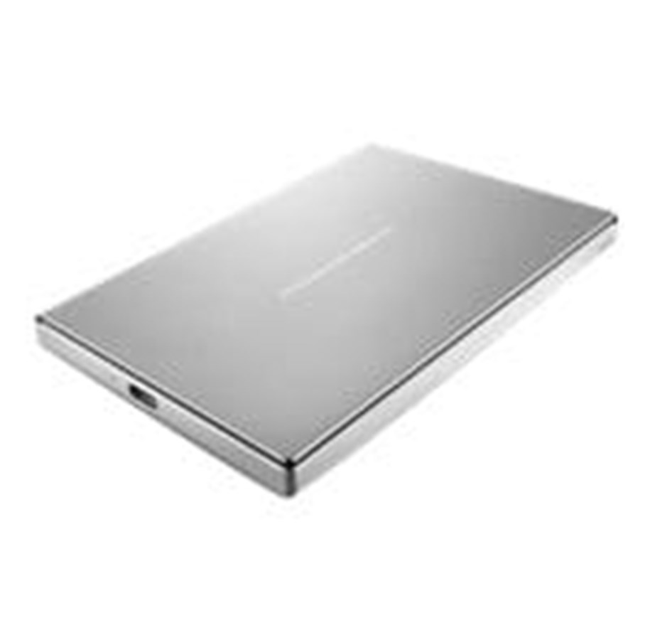 Kovalevyt - ulkoiset - LaCie Porsche Design Mobile Drive - Ulkoiset kovalevyt - 1TB - hopea - STFD1000400