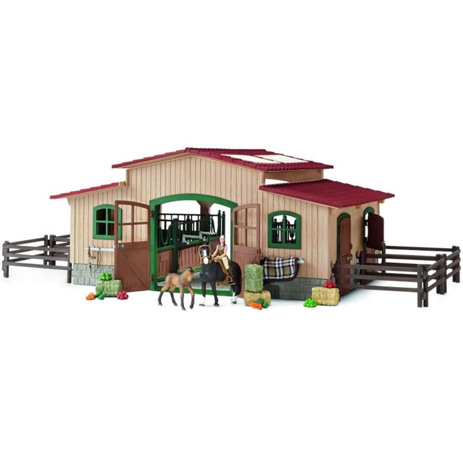 Hahmot - Schleich Horse stable with accessories - 42103