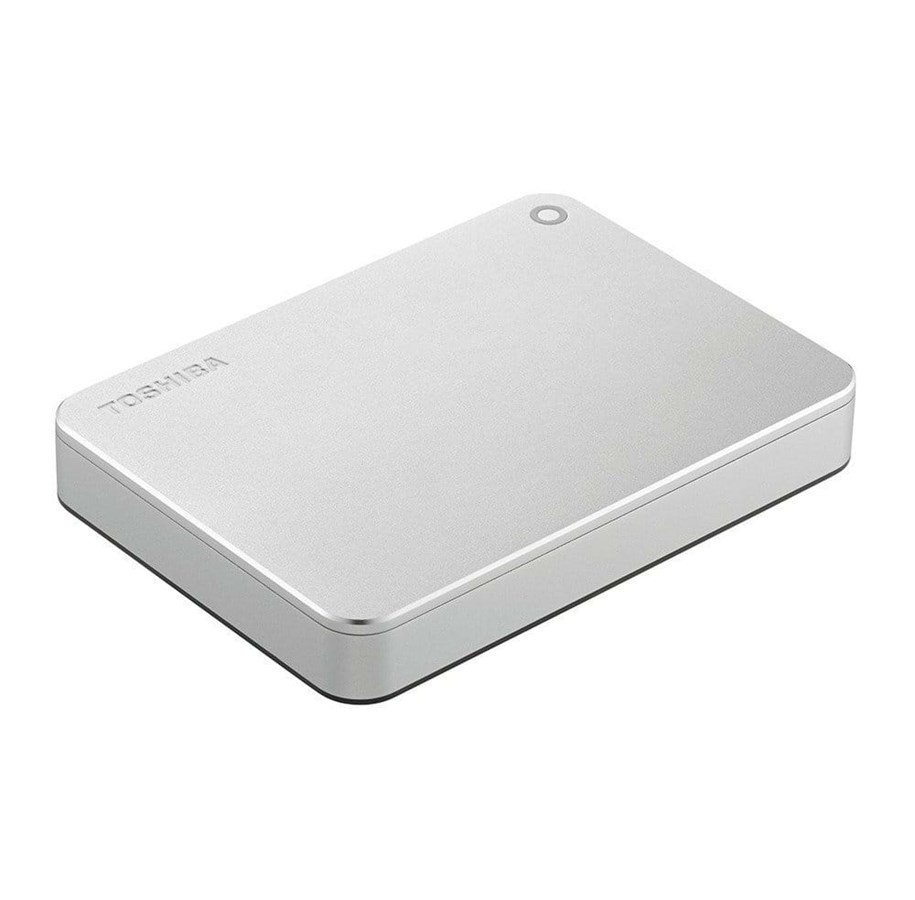 Kovalevyt - ulkoiset - Toshiba Canvio Premium for Mac HDTW130ECMCA - Ulkoiset kovalevyt - 3TB - hopea - HDTW130ECMCA