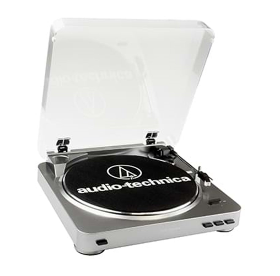 Levysoitin - Audio-Technica AT-LP60USB - Levysoitin hopea - AT-LP60USB