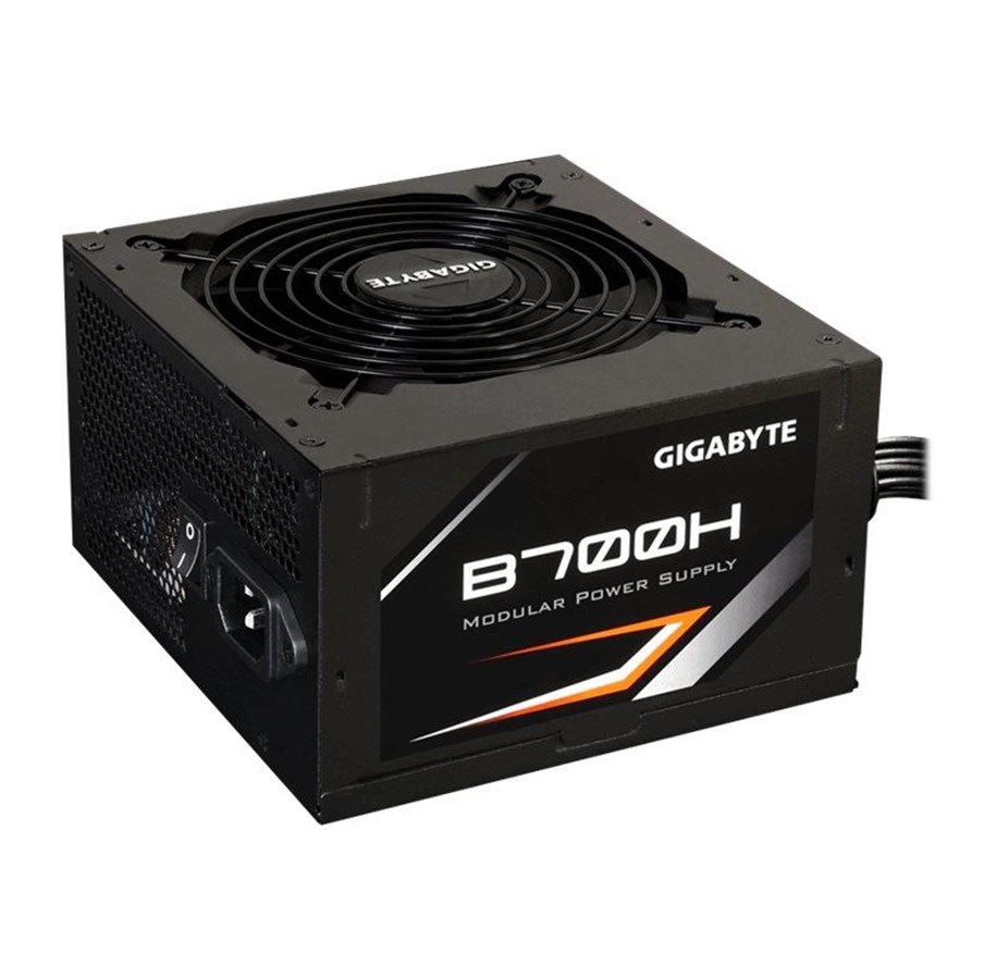 Virtalähde - GIGABYTE B700H Virtalähde - 700 Watt - 120 mm - ATX - 80 Plus Pronssi sertifioitu - GP-B700H