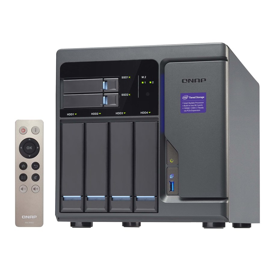 NAS-Palvelimet - QNAP TVS-682T - NAS-Palvelimet - TVS-682T-I3-8G