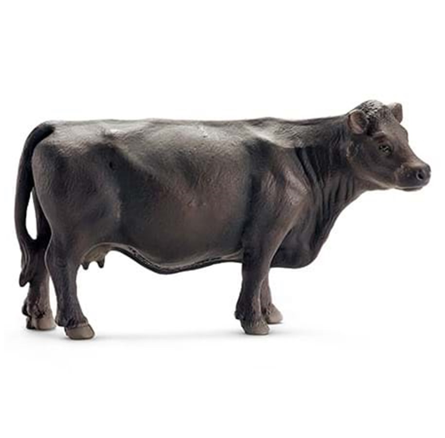 Hahmot - Schleich Black Angus Cow - 13767