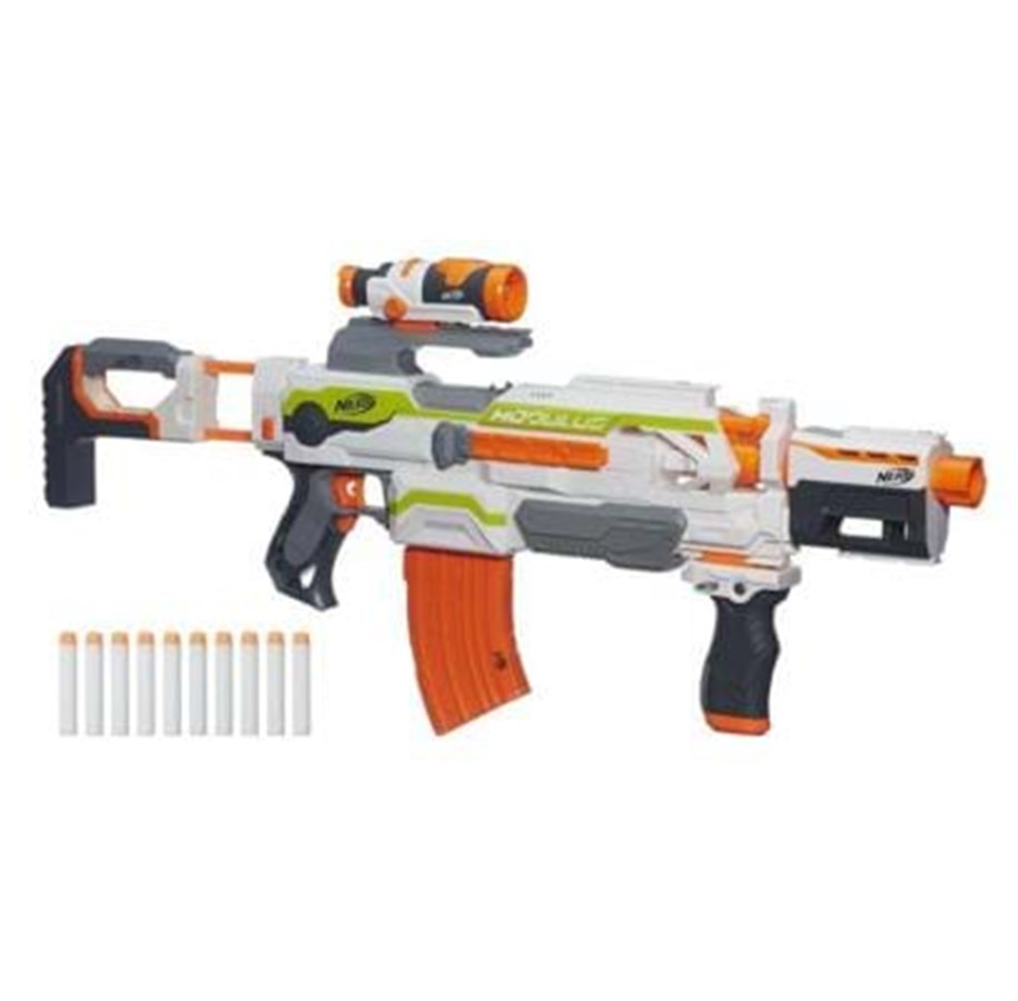 Leluaseet - NERF N-Strike Modulus ECS-10 Blaster - B1538