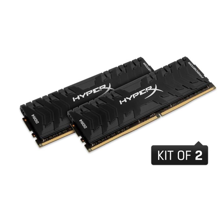 RAM - Kingston HyperX Predator DDR4-3200 C16 DC - 8GB - HX432C16PB3K2/8
