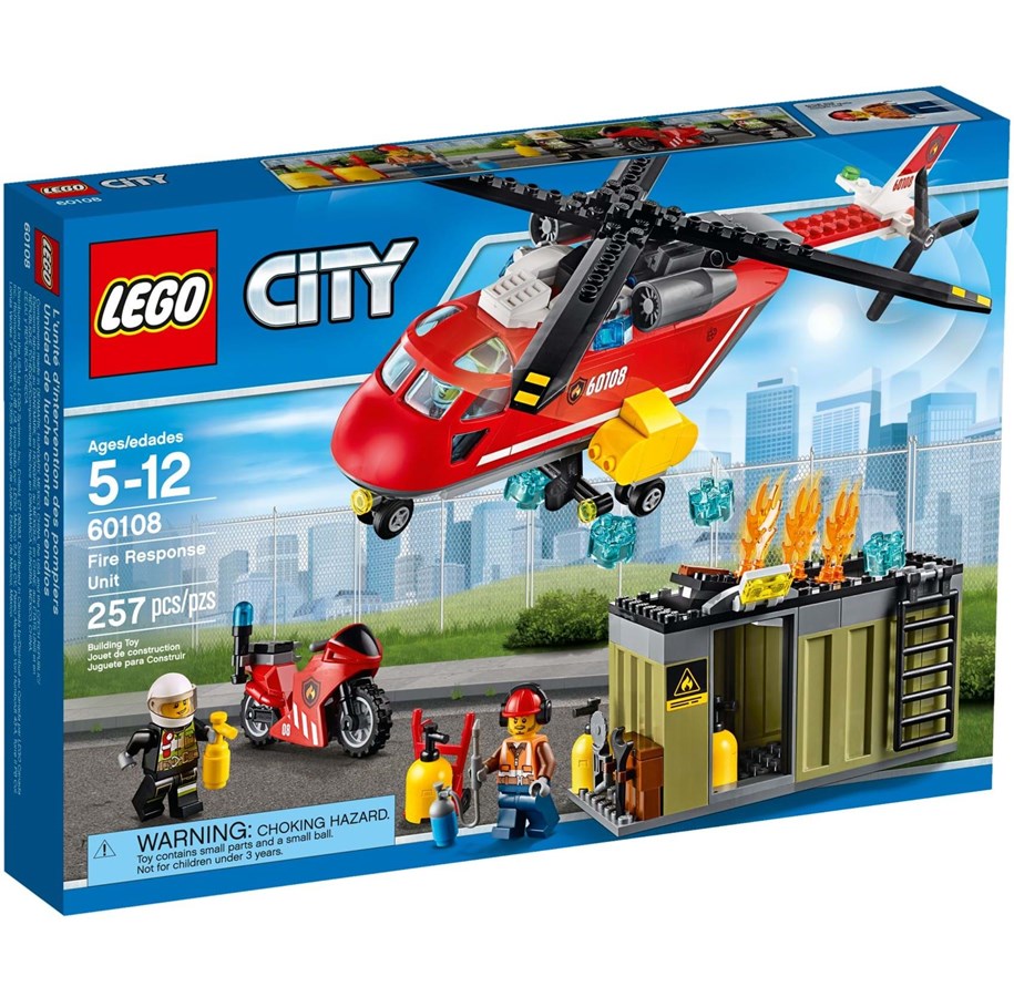 LEGO®  - LEGO City 60108 60108 Palokunnan ensivasteyksikkö - 60108