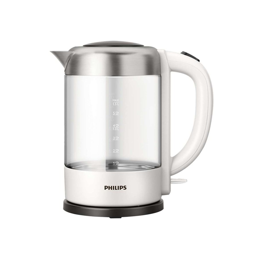 Vedenkeitin - Philips Vedenkeitin Avance Collection HD9340 - Valkoinen/musta - 2200 W - HD9340/00