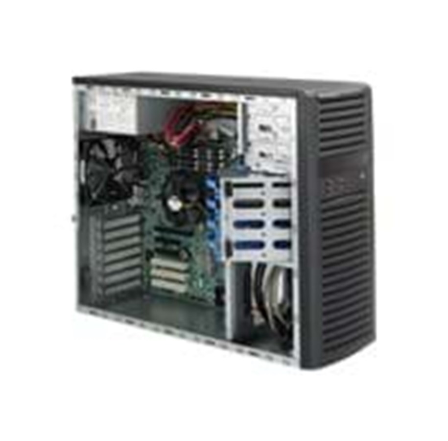Kotelot - Supermicro SC732 D4F-903B - Kotelot - Miditower - Musta - CSE-732D4F-903B