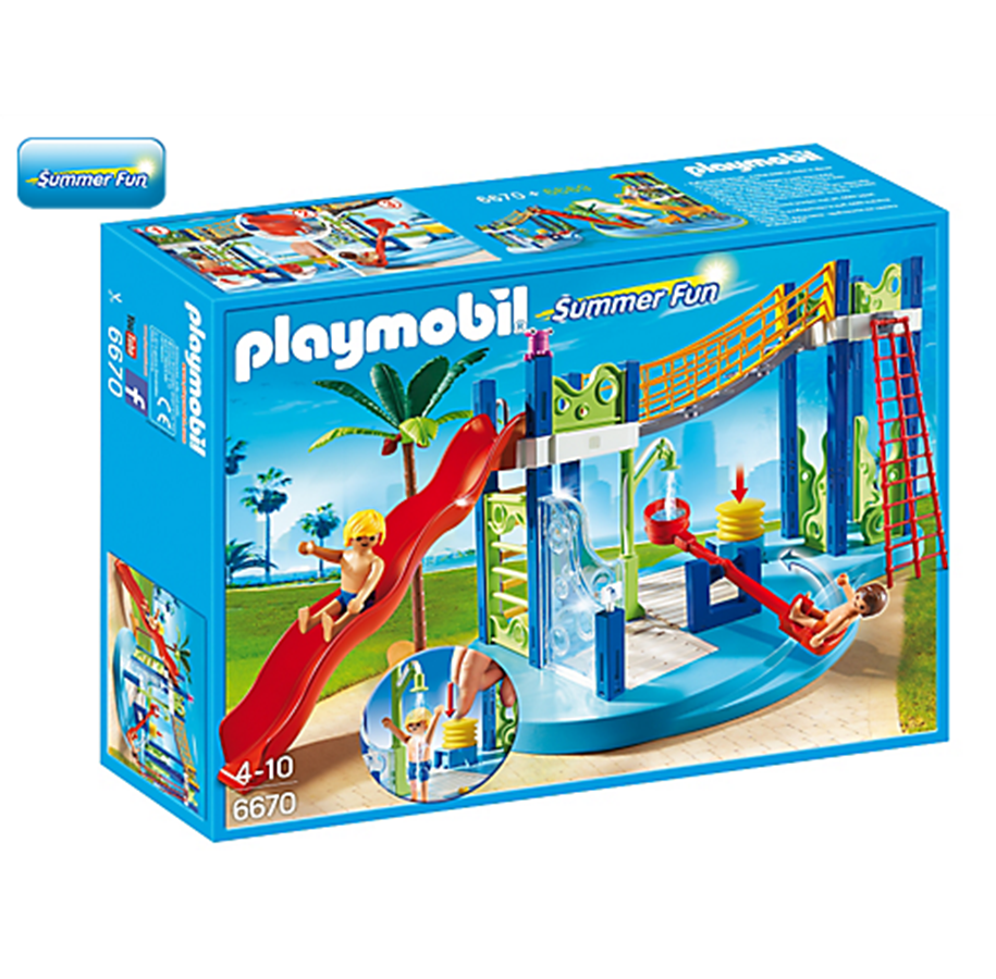 Playmobil - Playmobil Family Fun - Water Park Play Area - 6670 - 6670