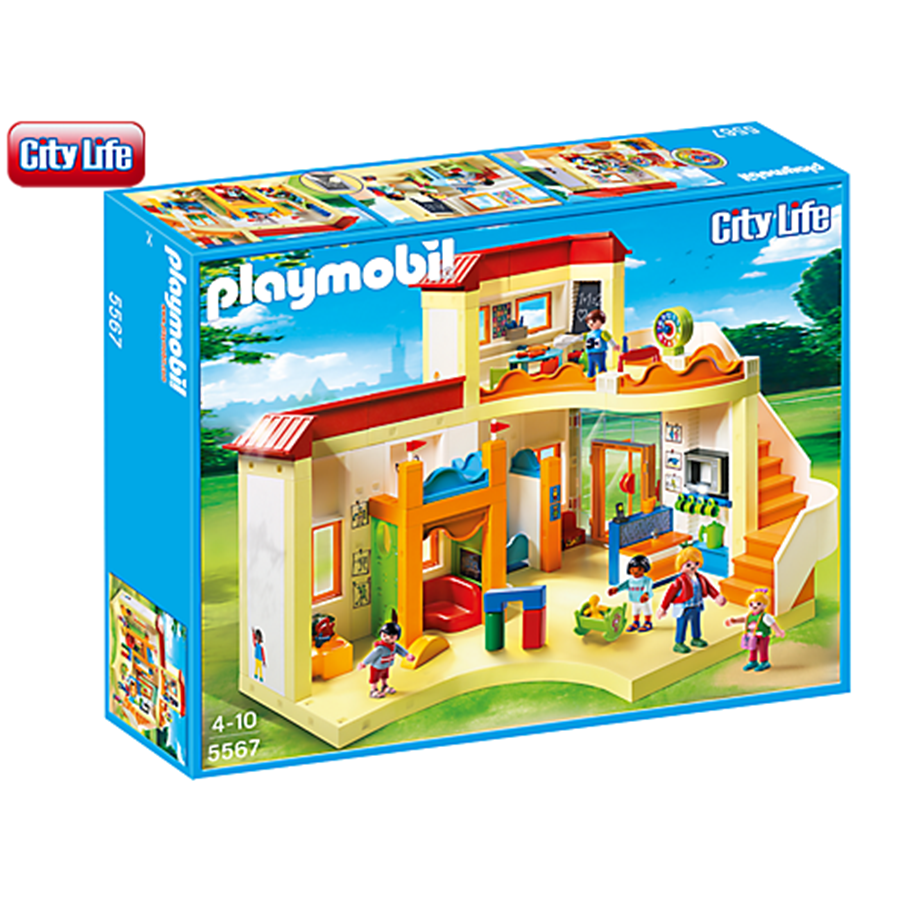 Playmobil - Playmobil Kaupunkielämää - Auringonpaiste päiväkoti - 5567 - 5567