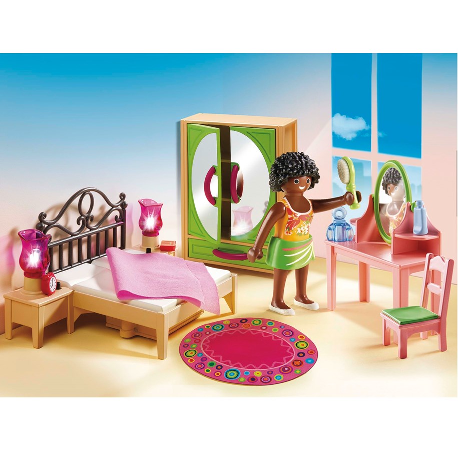 Playmobil - Playmobil Nukkekoti - Makuuhuone ja kampauspöytä - 5309