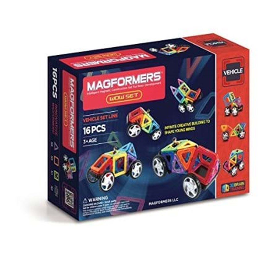 Rakennussarjat - Magformers Wow Set - 16 pcs - 3012