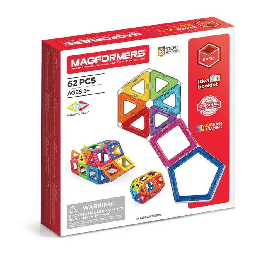 Rakennussarjat - Magformers Sateenkaari - 62 kpl - MAG-63070