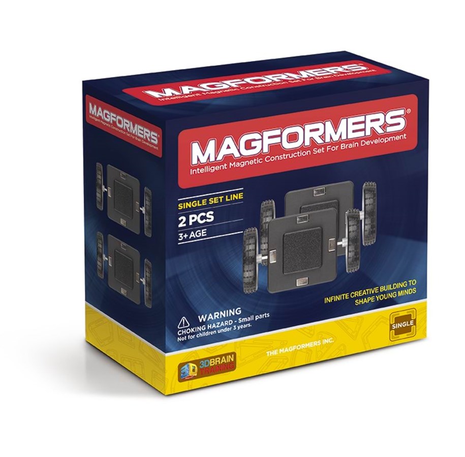 Rakennussarjat - Magformers Pyöräsarja - 2 kpl - MAG-3018