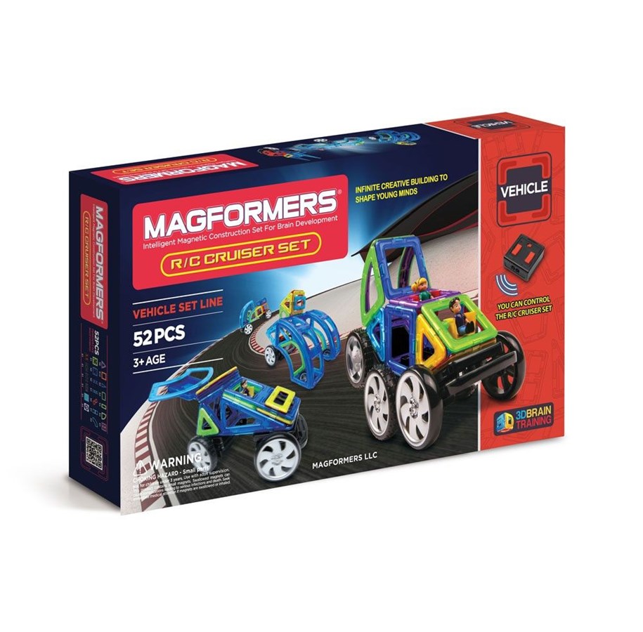 Rakennussarjat - Magformers RC Cruisers -sarja - 52 kpl - MAG-63091