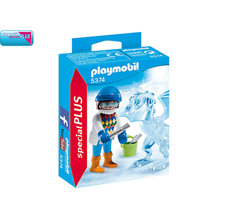 Hahmot - Playmobil Artist with ice sculptor - 5374 - 5374
