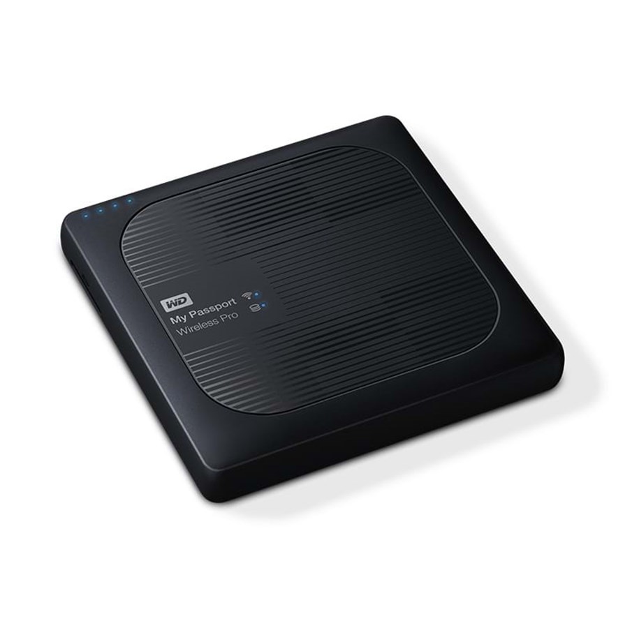 NAS-Palvelimet - WD My Passport Wireless Pro BSMT0030BBK - NAS-Palvelimet - WDBSMT0030BBK-EESN
