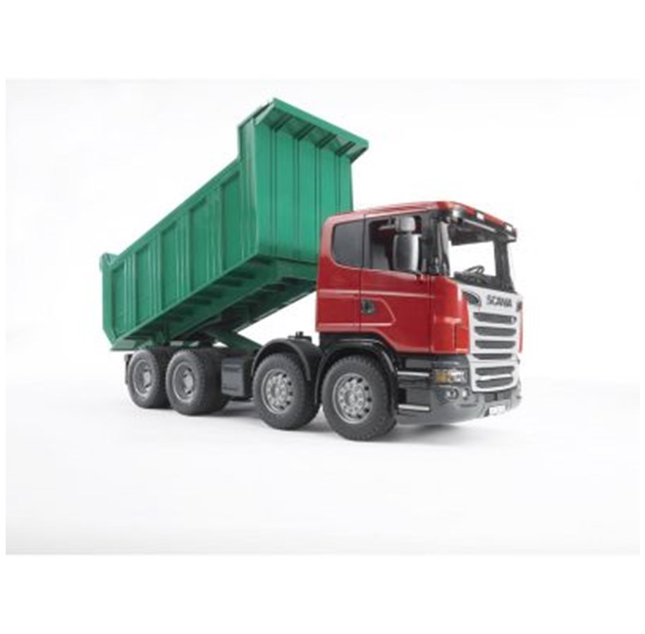 Leluautot - Bruder Scania R-sarjan kippaava kuorma-auto - 03550