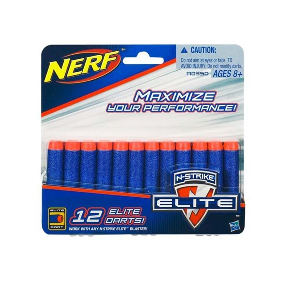Leluaseet - NERF N-strike Elite 12 Dart -täydennyspakkaus - A0350