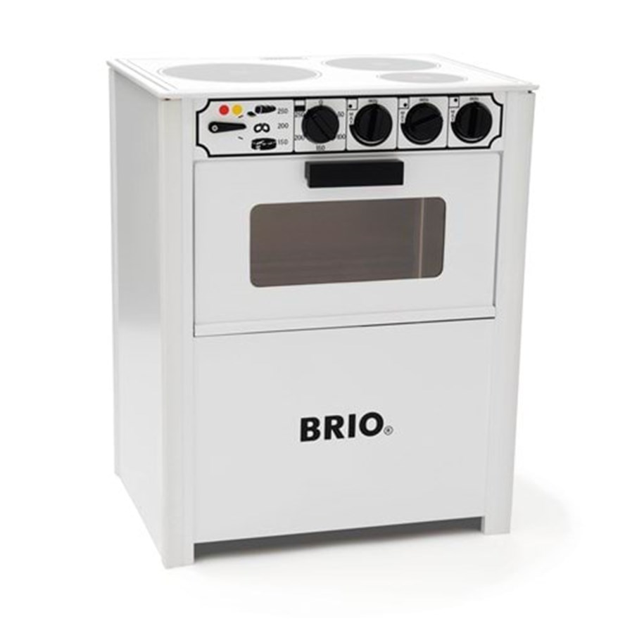 Leikkikeittiöt ja tarvikkeet - Brio Stove - white - 31357
