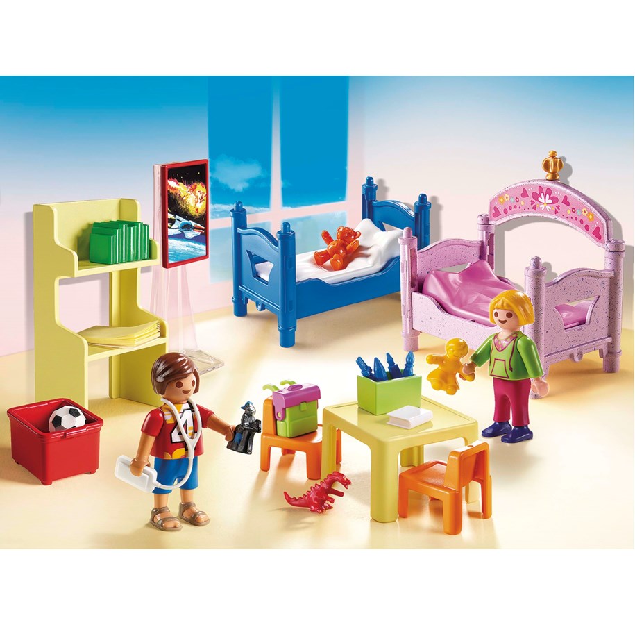 Playmobil - Playmobil Nukkekoti - Värikäs lastenhuone - 5306