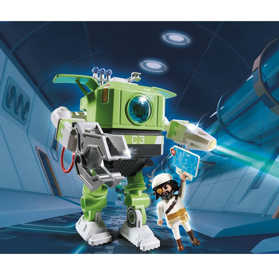 Hahmot - Playmobil Cleano-robotti - 6693