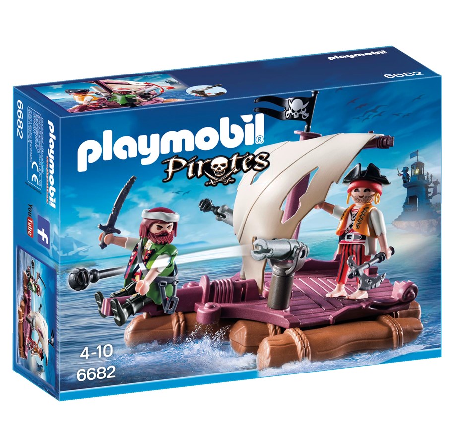 Playmobil - Playmobil Merirosvot - Merirosvolautta - 6682