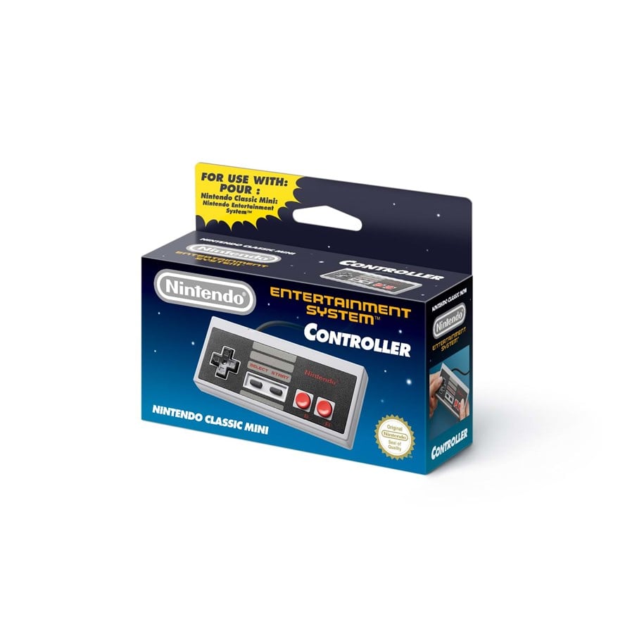 Pelit - lisävarusteet - Nintendo NES Classic Mini Controller - Wired Controller - Nintendo NES - 45496444853