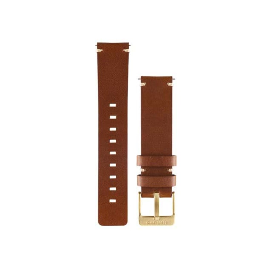 Puhelin - Muut lisävarusteet - Garmin Leatherband for vívomove - Brown - 010-12495-05