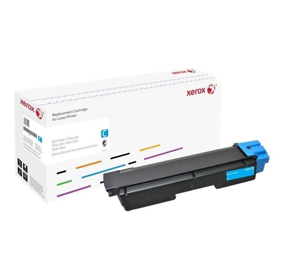 Mustepatruunat, värikasetit ja lisävarusteet - Xerox Kyocera FS-C2626 - syaani - värikasetti (vaihtoehto: Kyocera TK-590C) - 006R03228