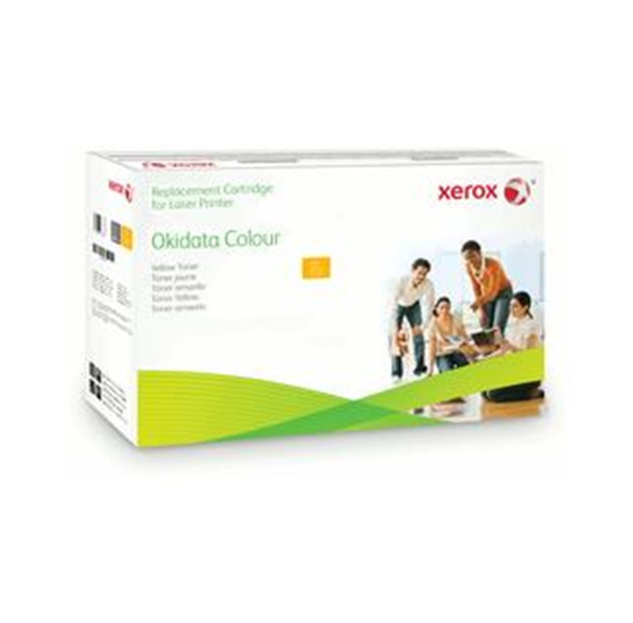 Mustepatruunat, värikasetit ja lisävarusteet - Xerox Oki MC350/MC360 - yellow - toner cartridge (alternative for: OKI 43459369) - 006R03132
