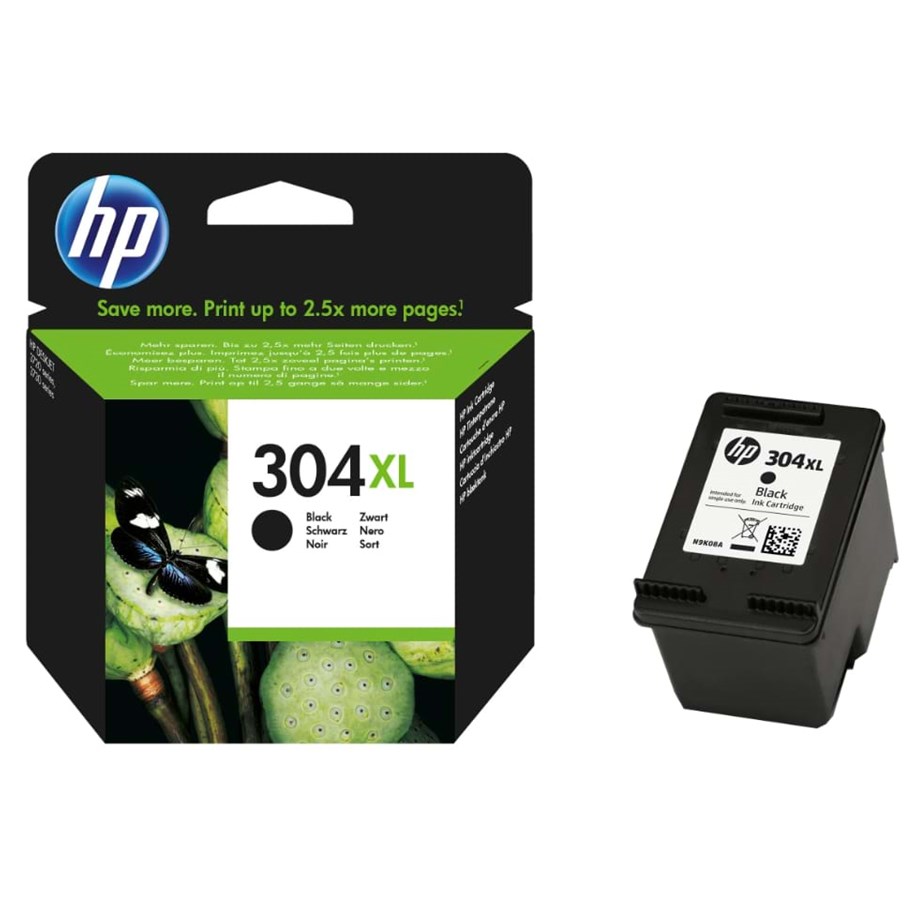 Mustepatruunat, värikasetit ja lisävarusteet - HP 304XL / N9K08AE - N9K08AE#UUS