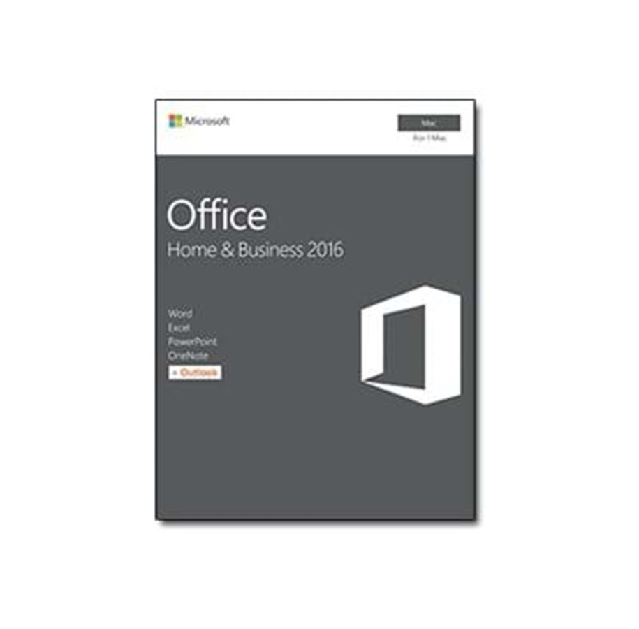 Office-paketti - Microsoft Office for Mac Home and Business 2016 - English - W6F-00952