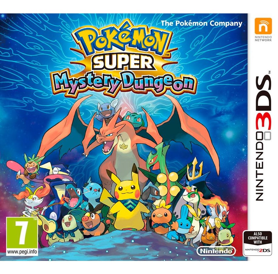Pelit - Pokemon Super Mystery Dungeon - Nintendo 3DS - RPG - 0045496529697