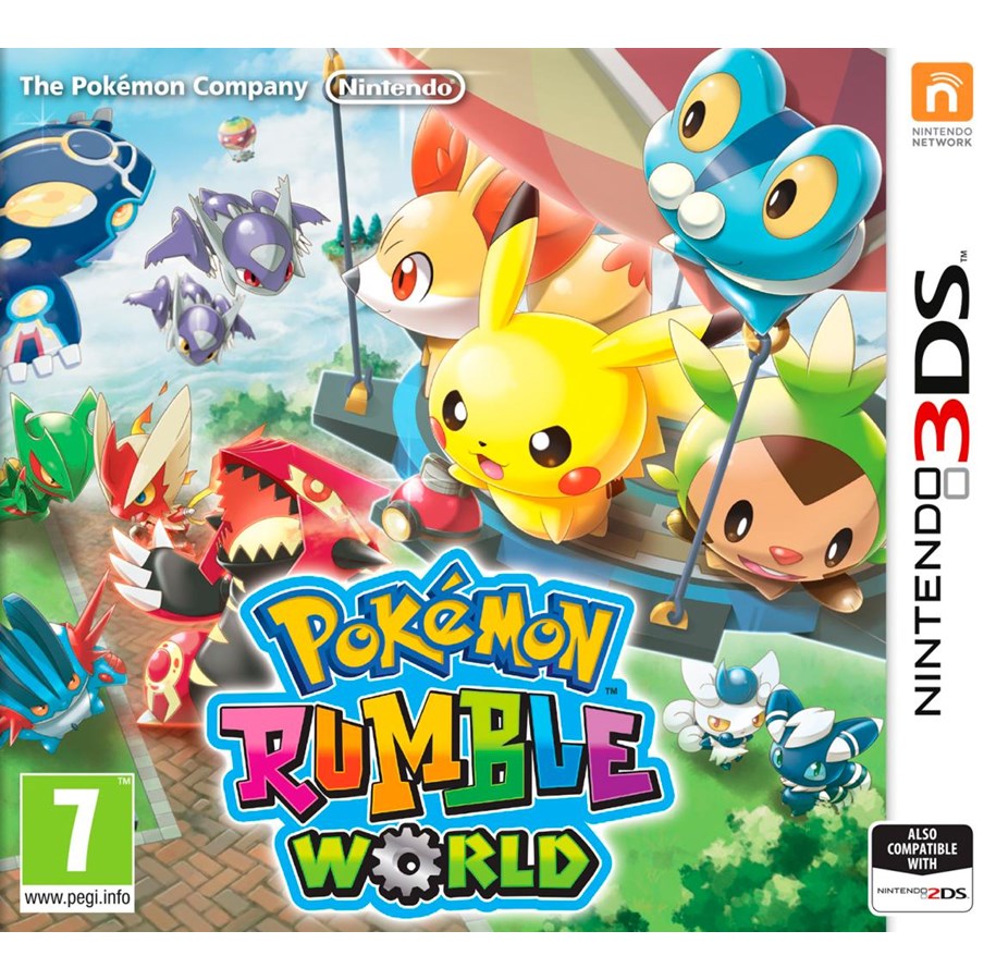 Pelit - Pokémon Rumble World - Nintendo 3DS - RPG - 0045496529604