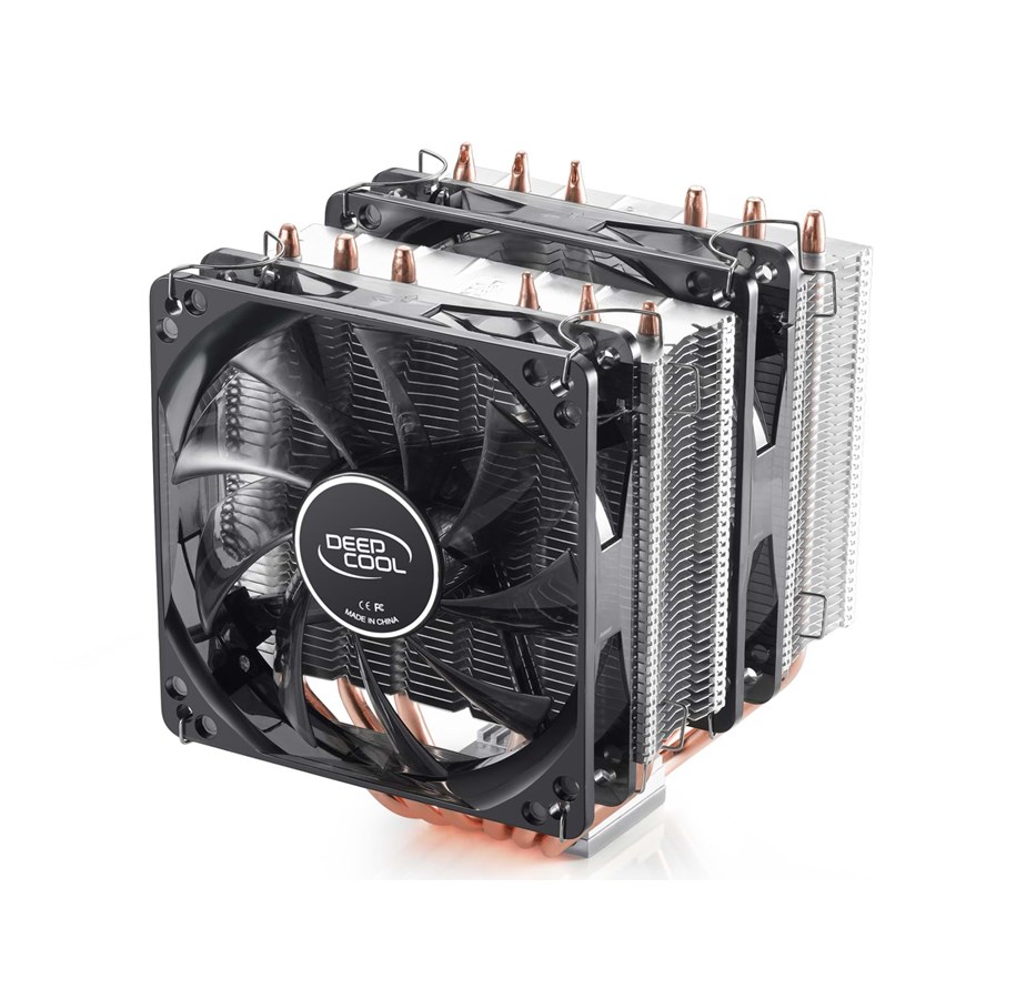 CPU-jäähdytys - DeepCool NEPTWIN V2 - CPU-ilmanjäähdytin - Max 30 dBA - DP-MCH6-NT-NTAM4