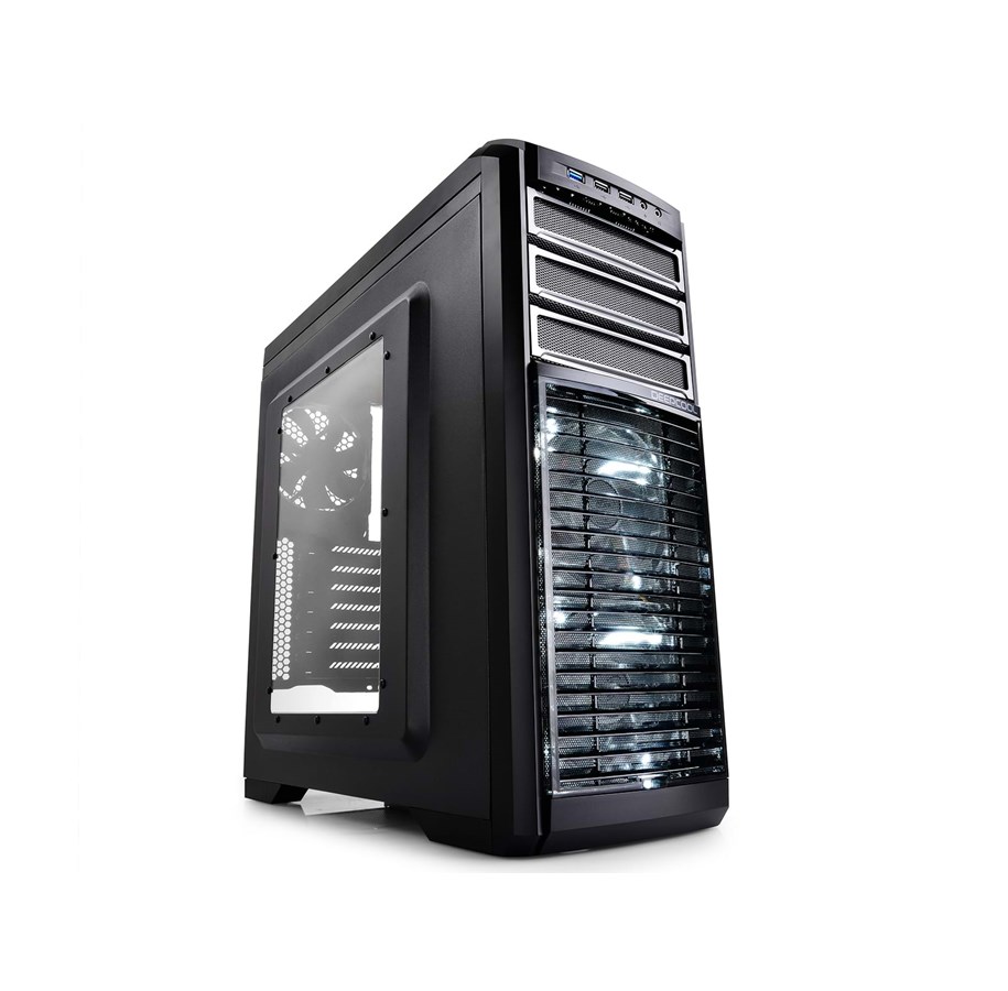 Kotelot - DeepCool Kendomen TI - Black / Silver - Kotelot - Miditower - Musta - KENDOMEN-TI