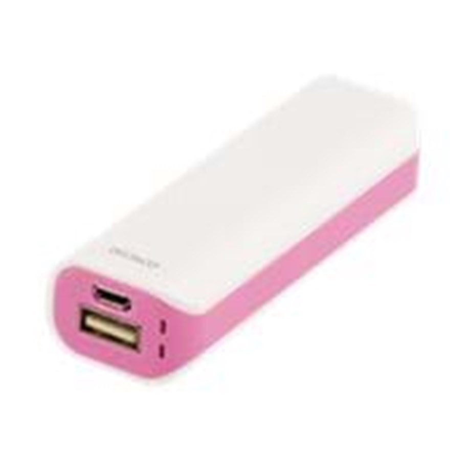 Powerbank - Deltaco PB-811 Powerbank - Vaaleanpunainen - 2000 mAh - PB-811